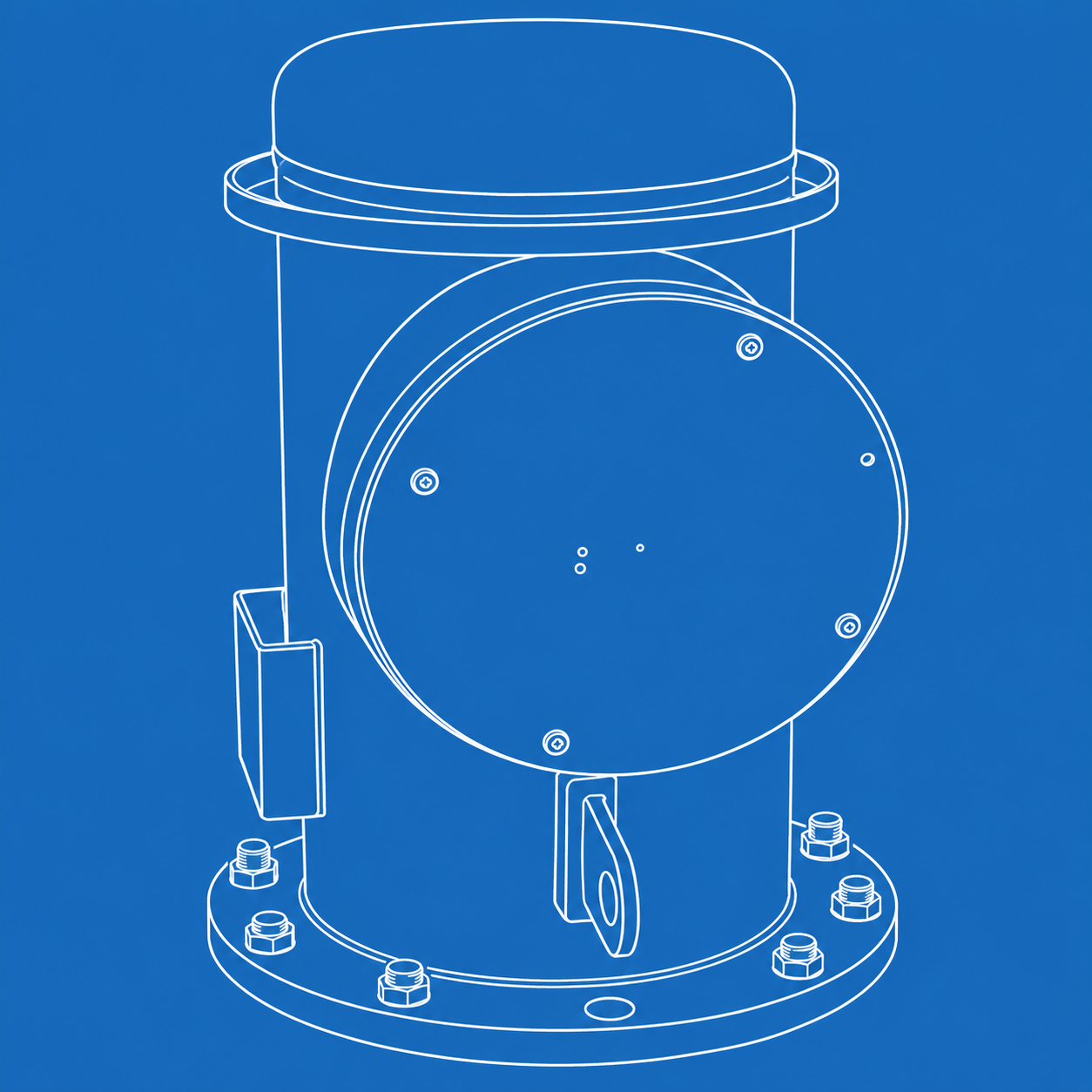2 Separadores de Humedad con Placa Deflectora — blueprint